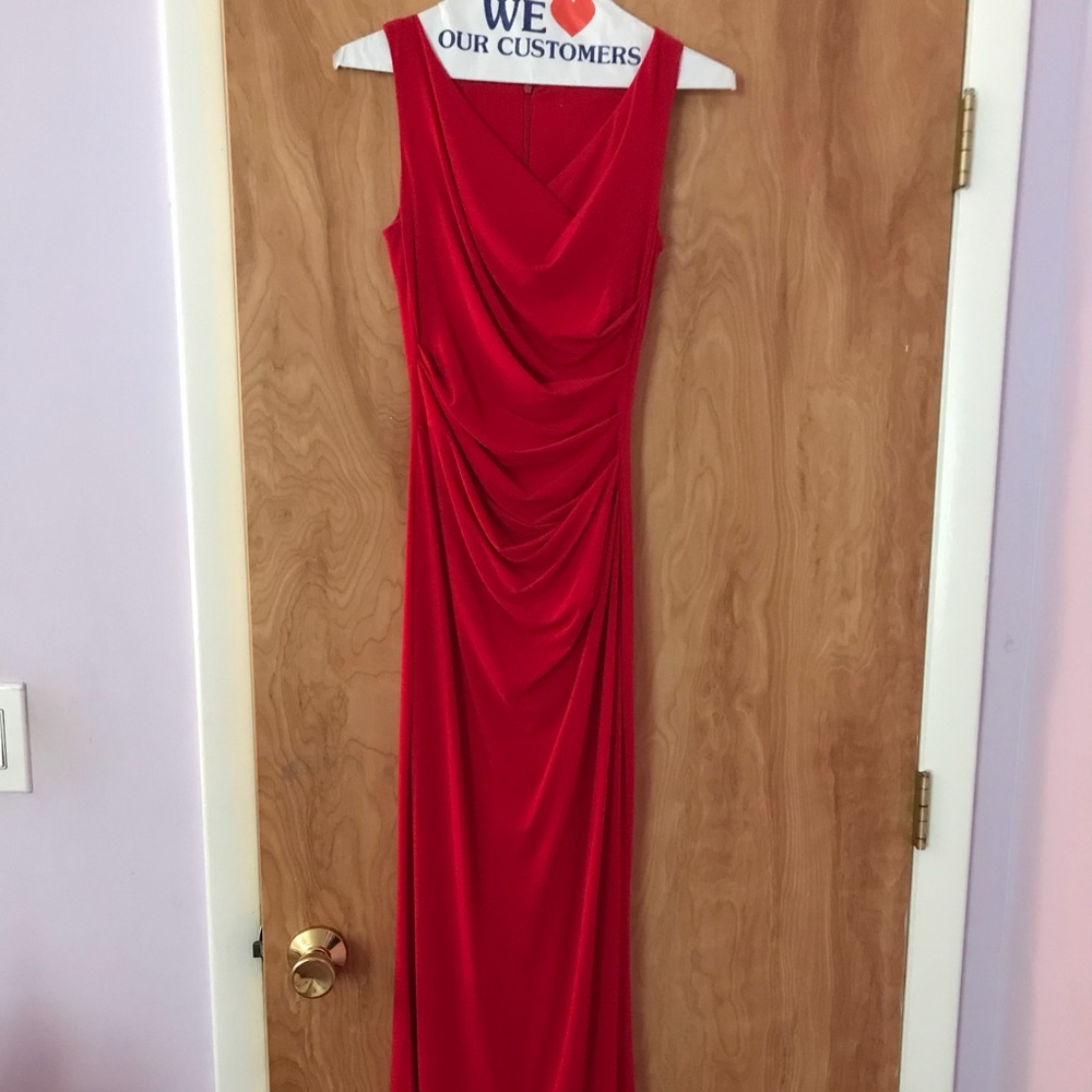 Red dress